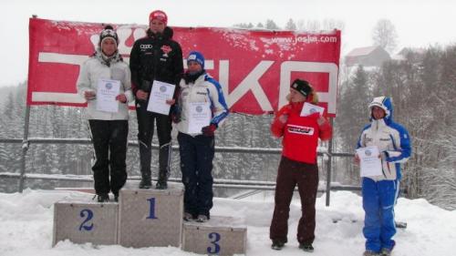 Podium of ladies competition