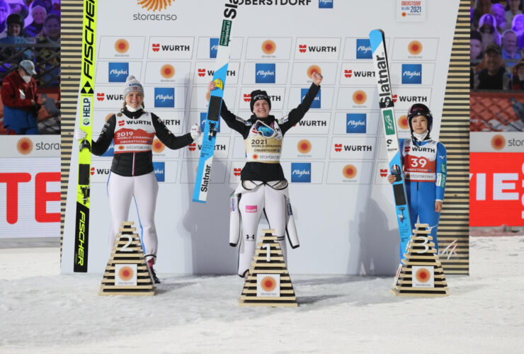 25.02.2021 - Oberstdorf 2021 podium