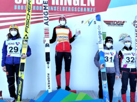 FIS Continental Cup 2020-2021 podium
