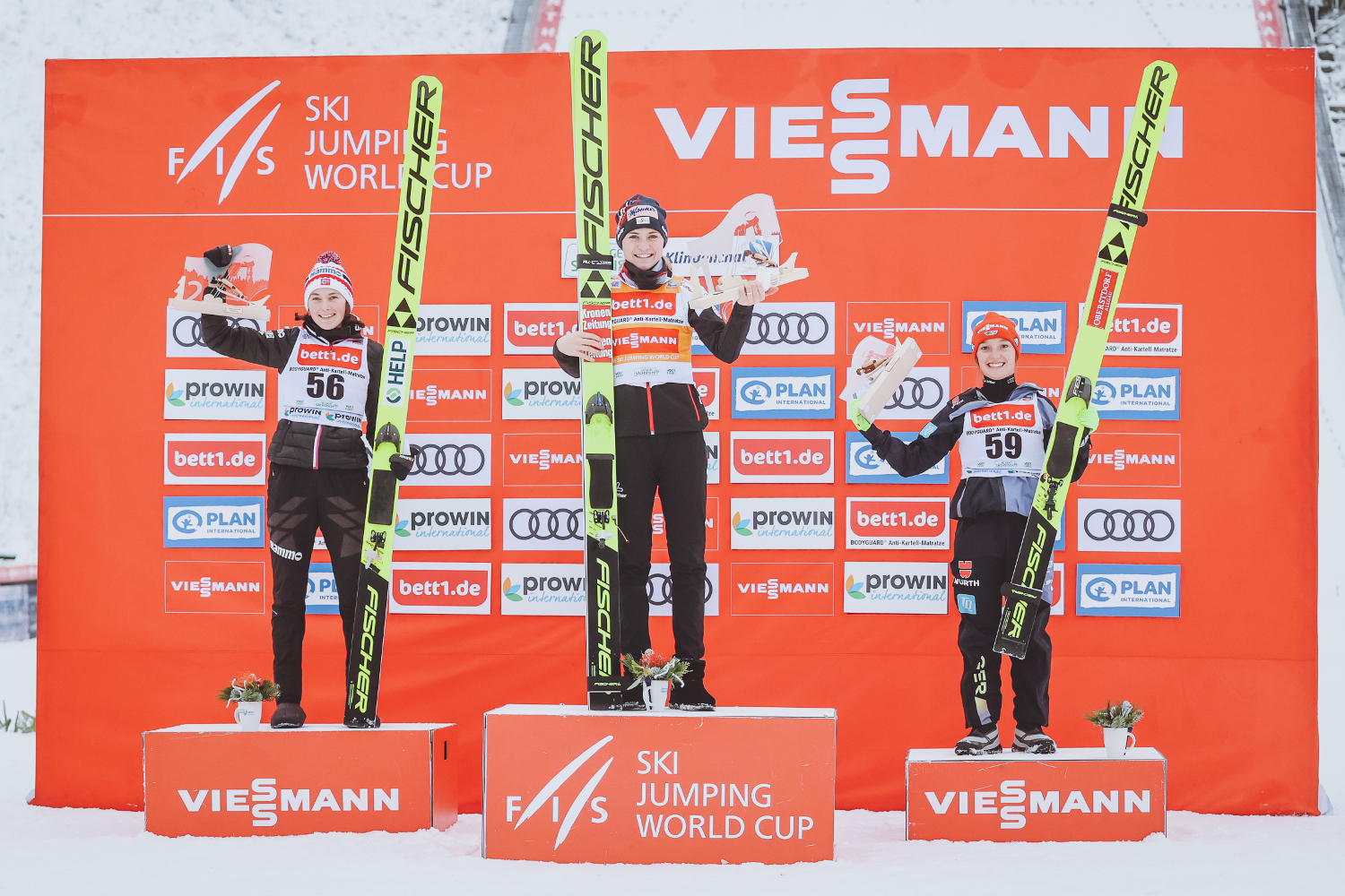 11.12.2021 - WC Klingenthal podium