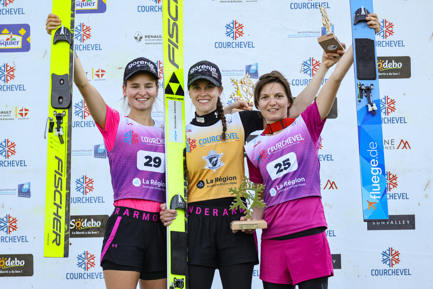 06.08.2022 - GP Courchevel podium