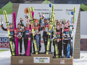 25.02.2023 - WCH Planica podium