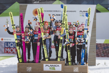 25.02.2023 - WCH Planica podium
