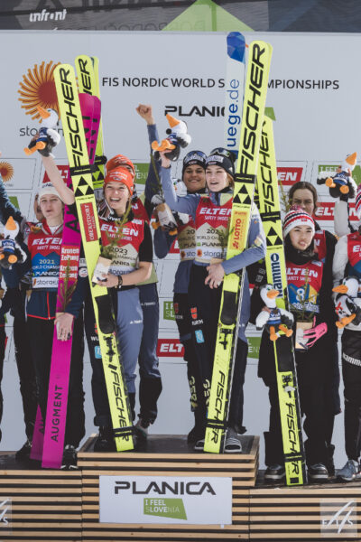25.02.2023 - WCH Planica podium